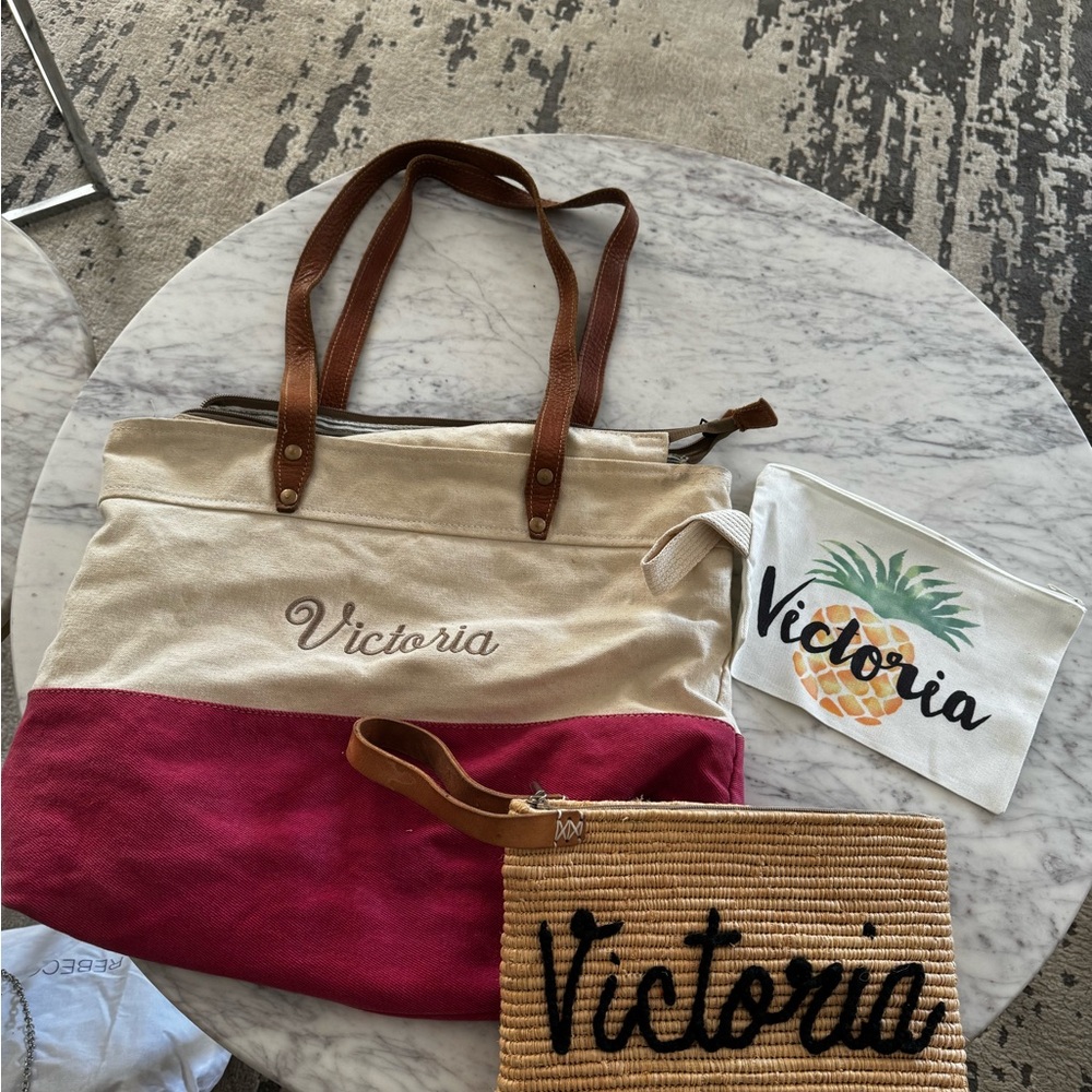 Three Victoria bags